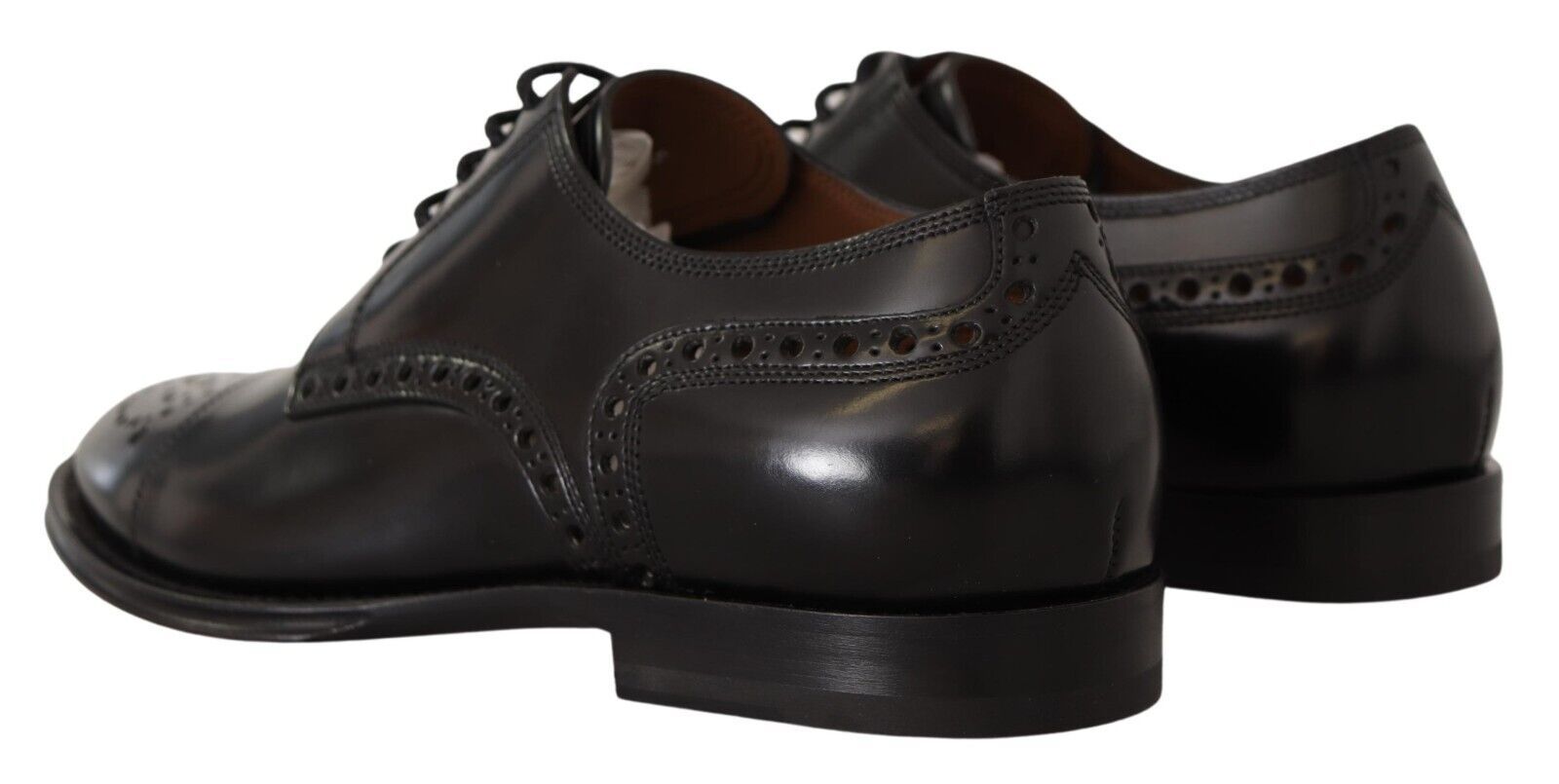 Dolce & Gabbana – Elegante Oxford-Schuhe mit Flügelkappe