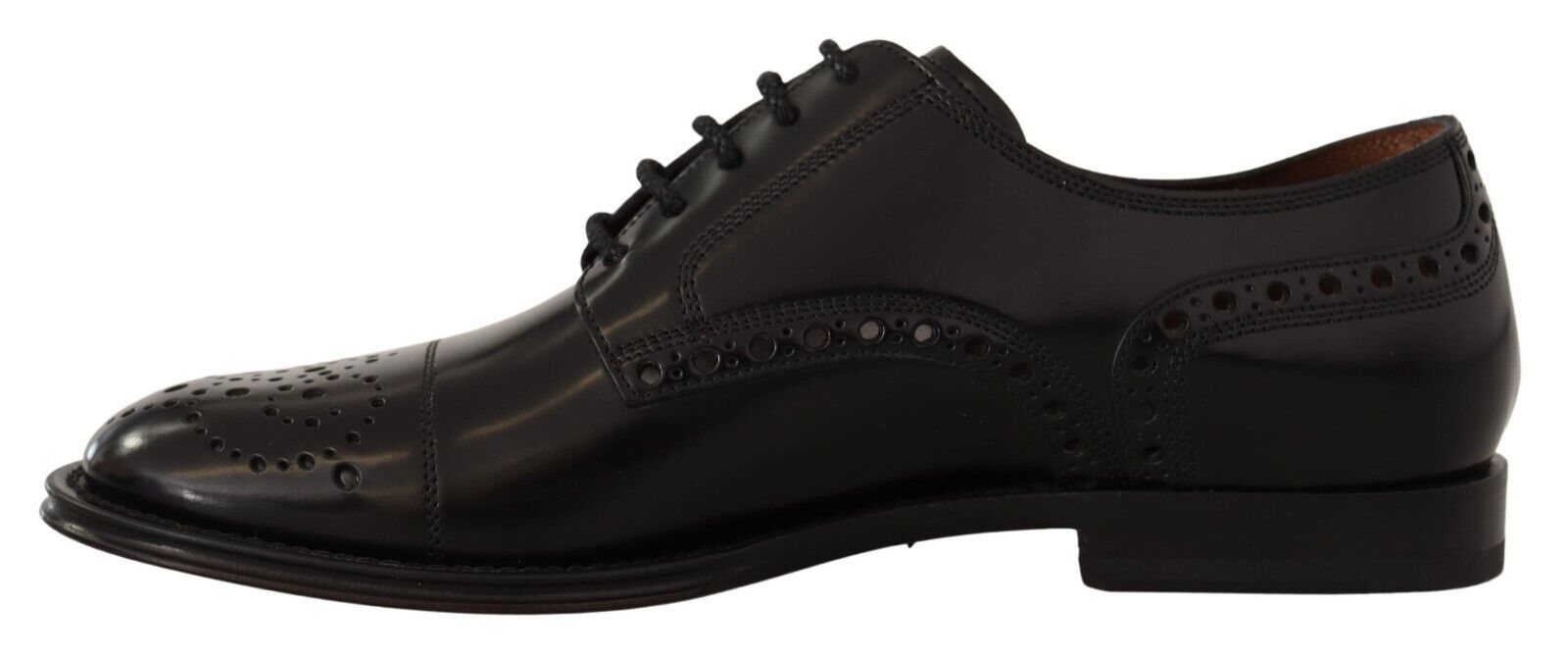 Dolce & Gabbana – Elegante Oxford-Schuhe mit Flügelkappe