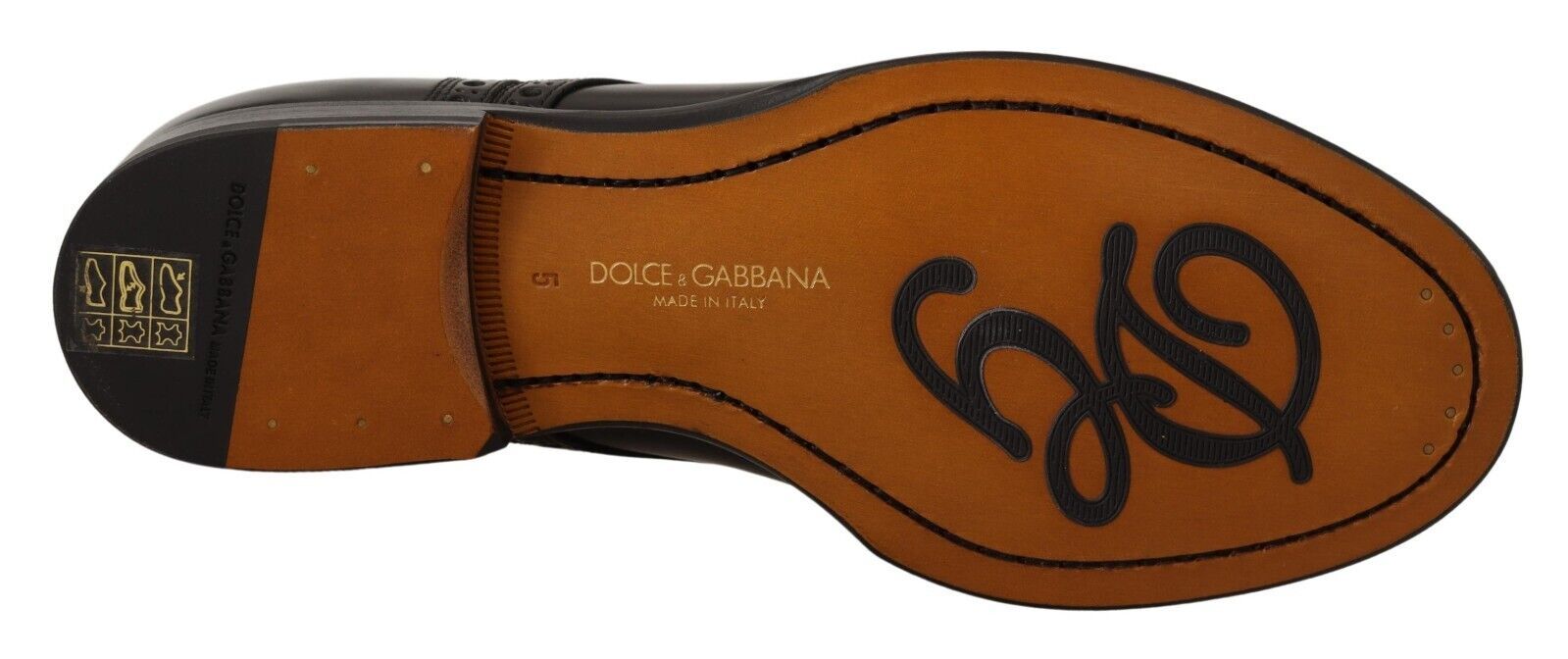 Dolce & Gabbana – Elegante Oxford-Schuhe mit Flügelkappe