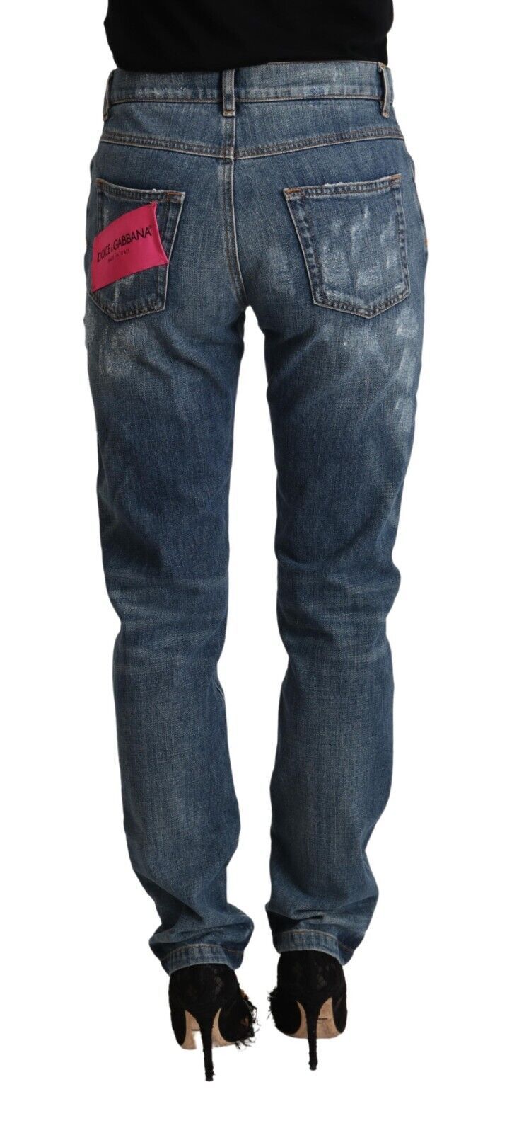 Dolce & Gabbana Elegante Skinny-Jeans für die moderne Frau