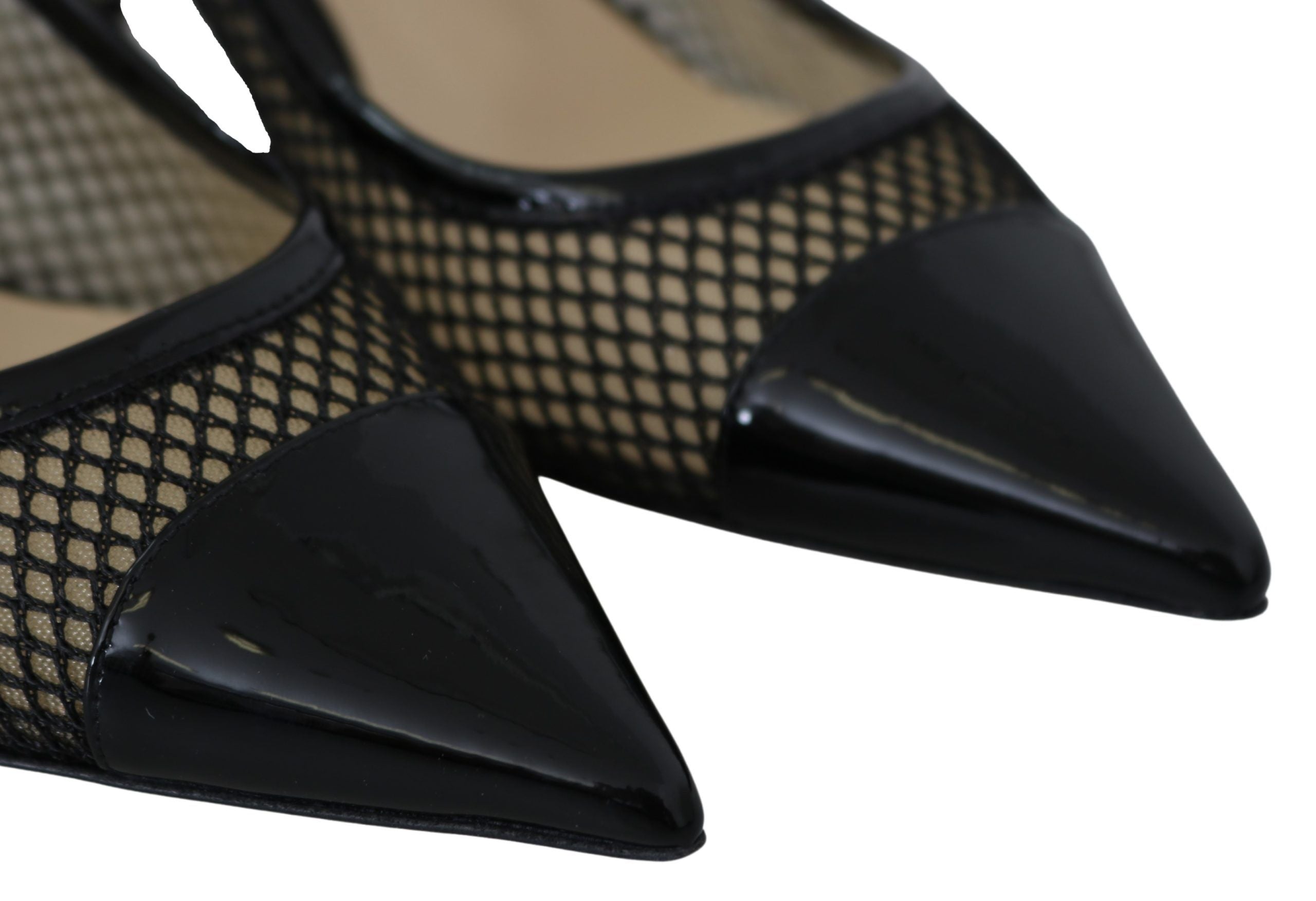 Jimmy Choo Schicke spitze Pumps aus Lacknetz