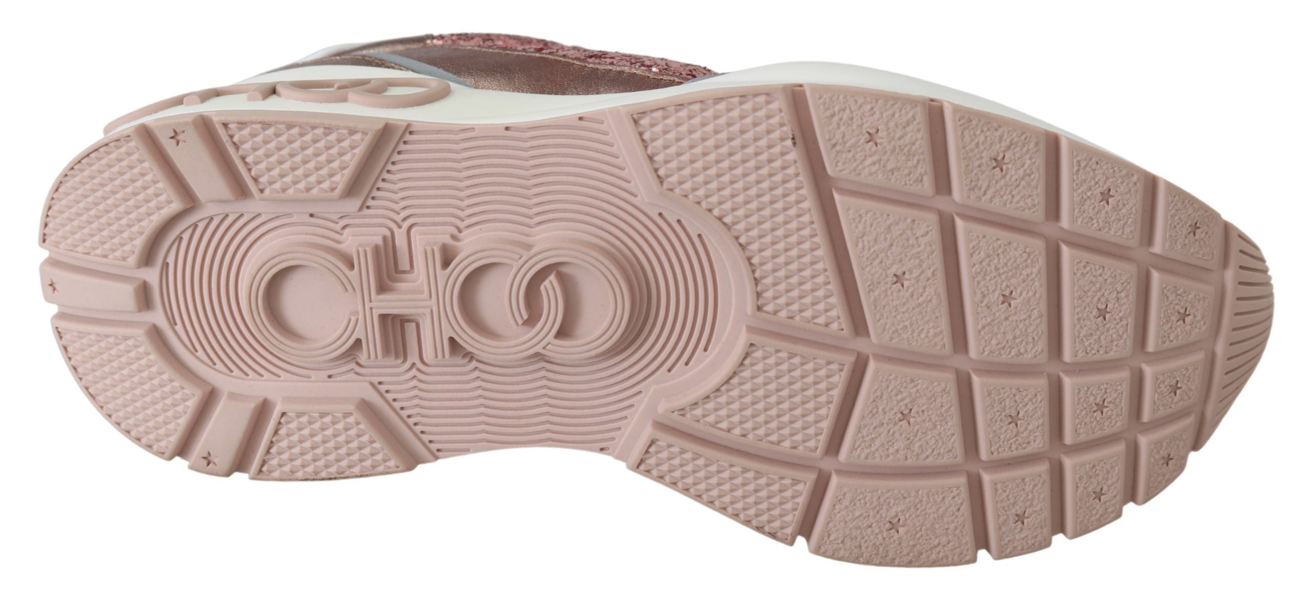 Jimmy Choo Candyfloss Glitzer-Sneaker Euphoria