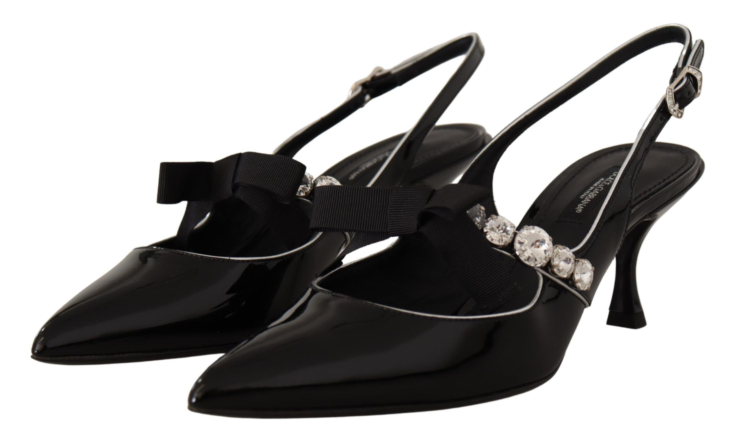 Dolce & Gabbana Elegante Slingback-Pumps mit Kristallen