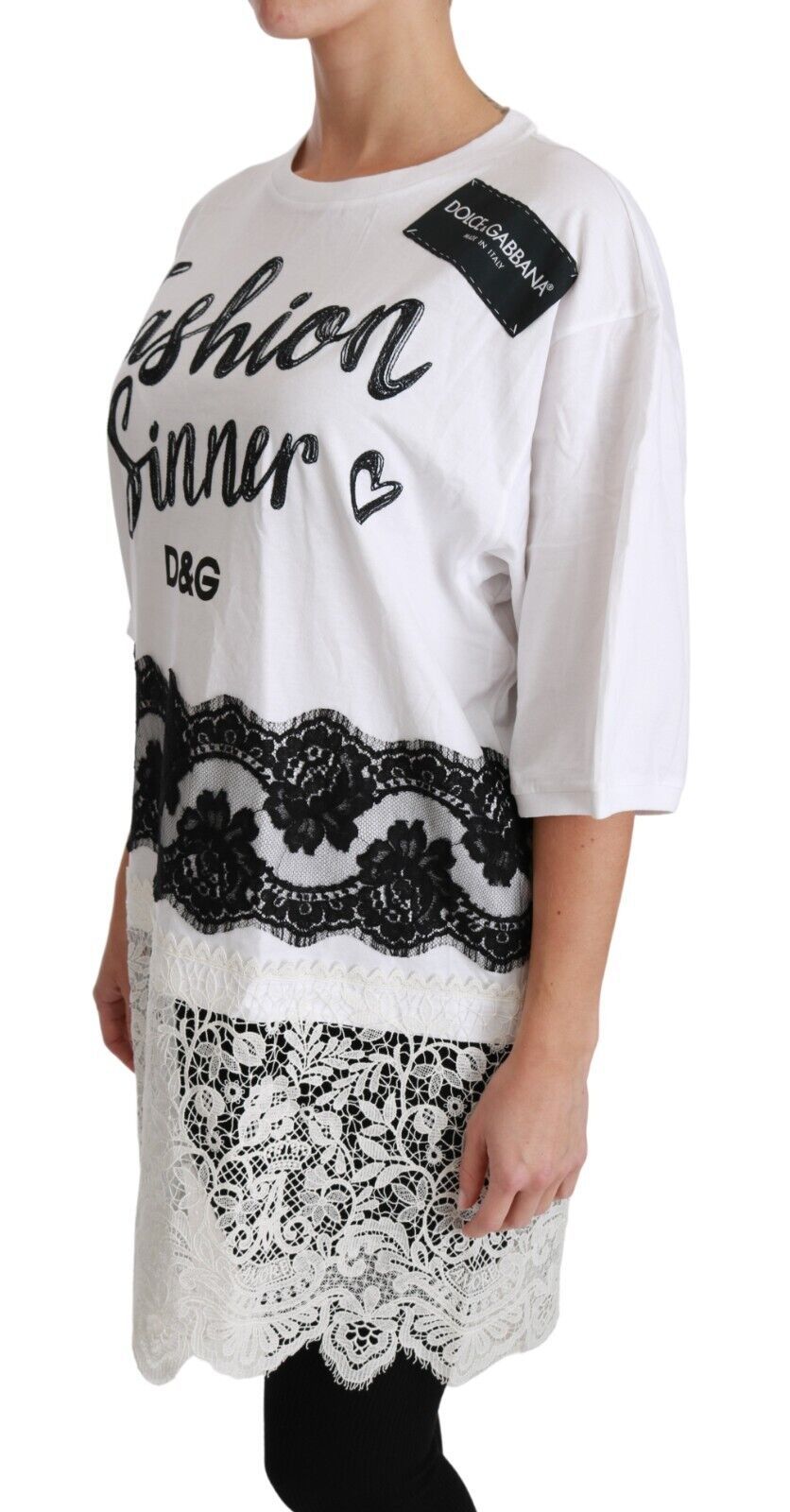 Dolce & Gabbana Chic DG Fashion Sinners Oversize-T-Shirt