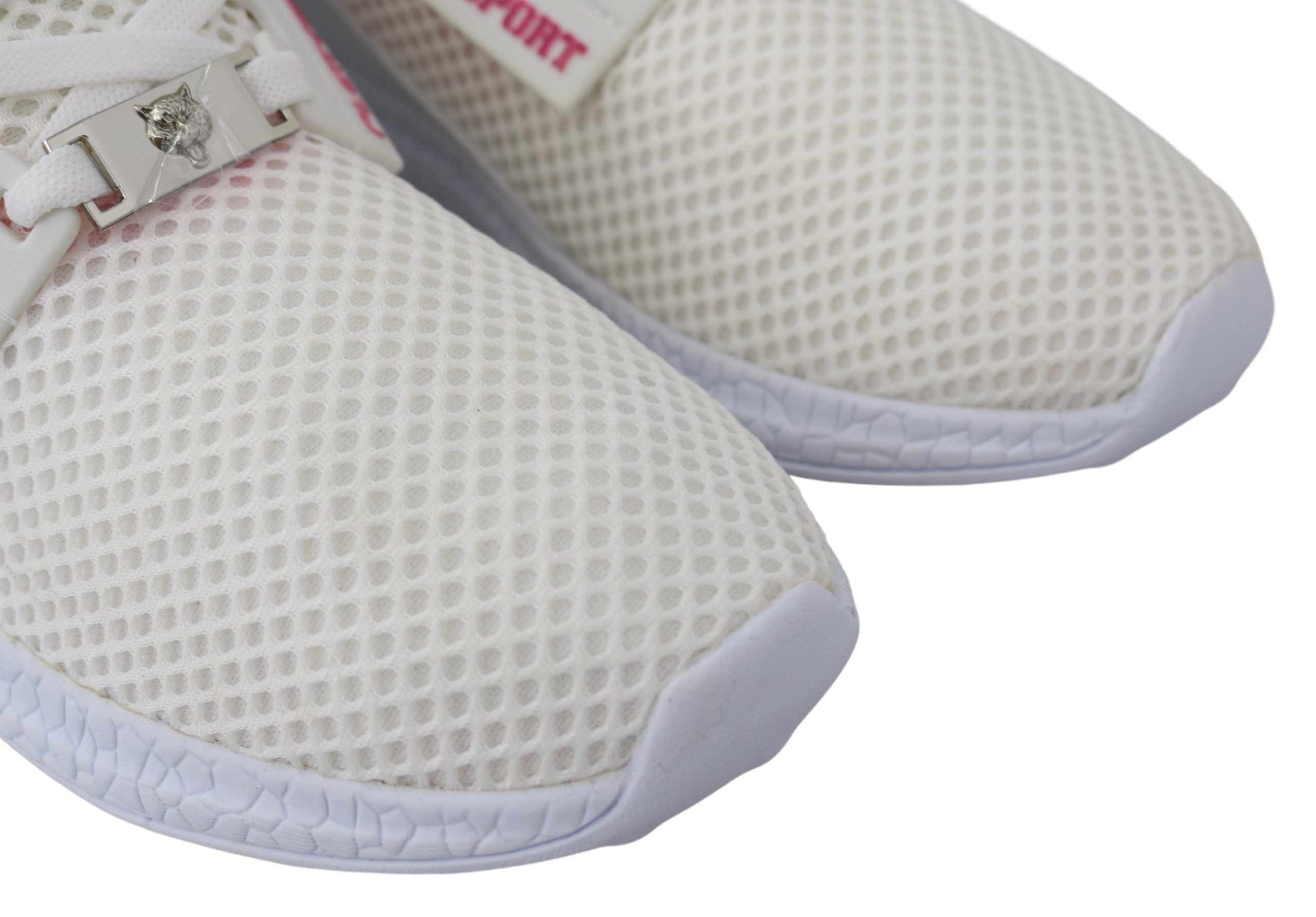 Plein Sport – Exklusive weiße Runner Becky-Sneaker