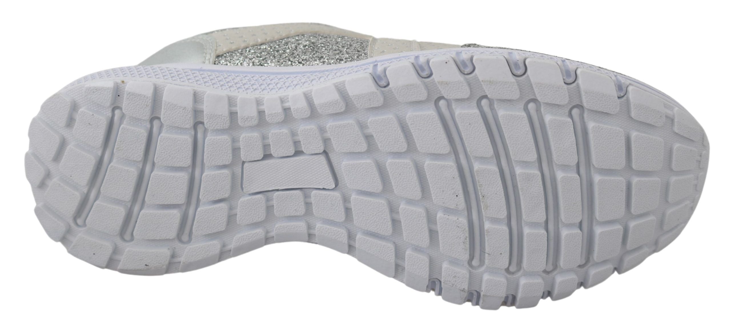 Plein Sport – Schicke, silberne Runner Jasmines-Sneaker