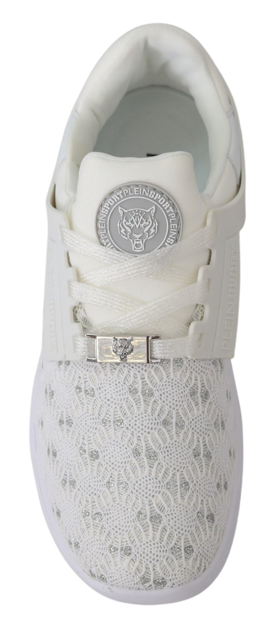 Plein Sport – Elegante weiße Runner-Beth-Sport-Sneaker