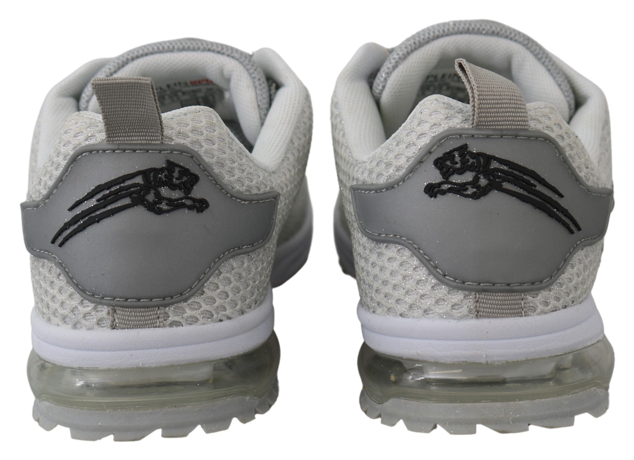 Plein Sport Glamorous Silberne Gretel Sport Sneakers