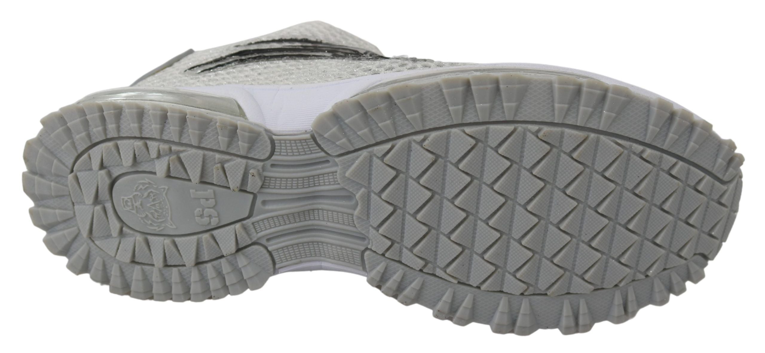 Plein Sport Glamorous Silberne Gretel Sport Sneakers