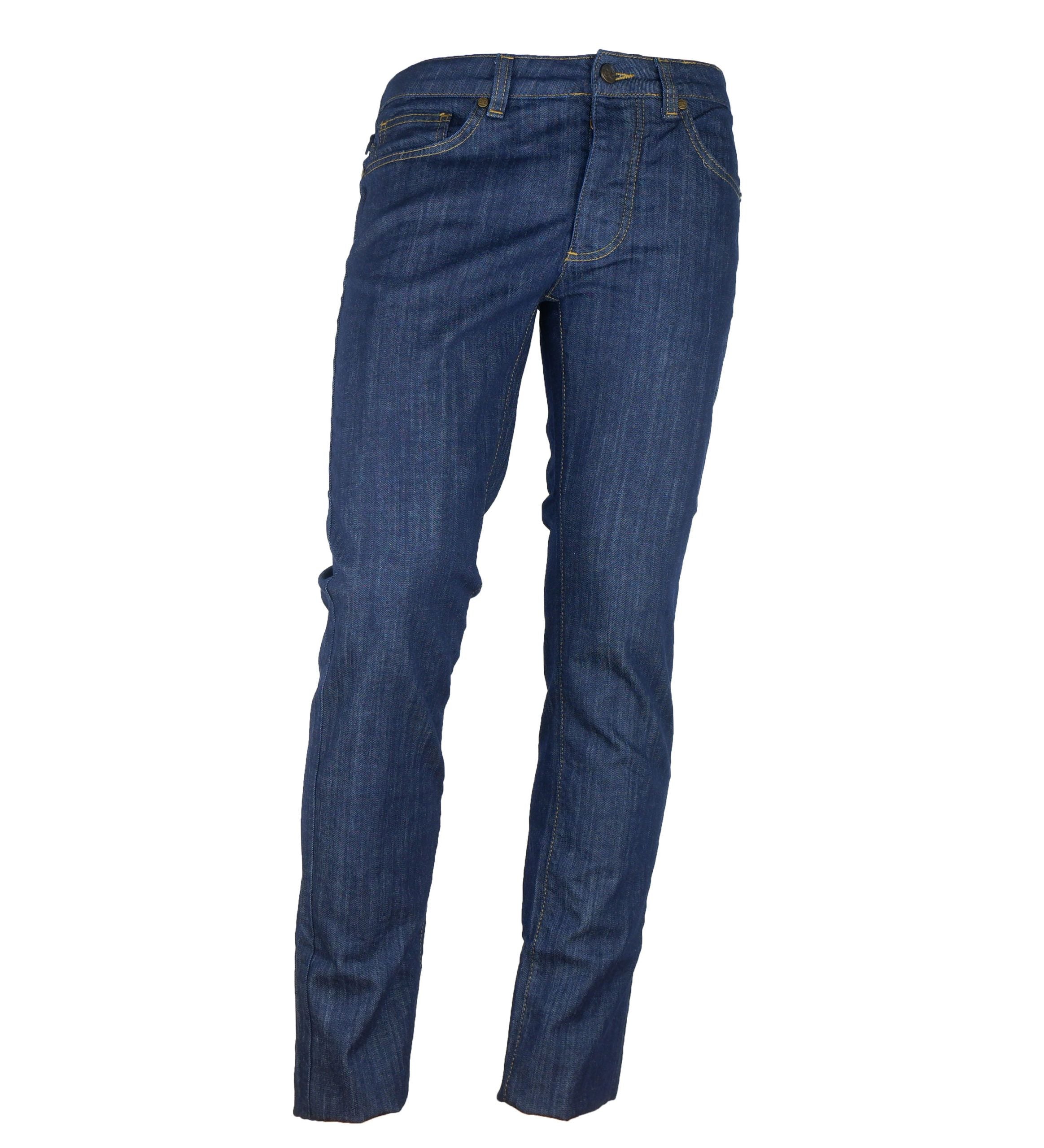 Pantaloni scurți Cavalli Class Elegant Blue Dark Denim Essentials