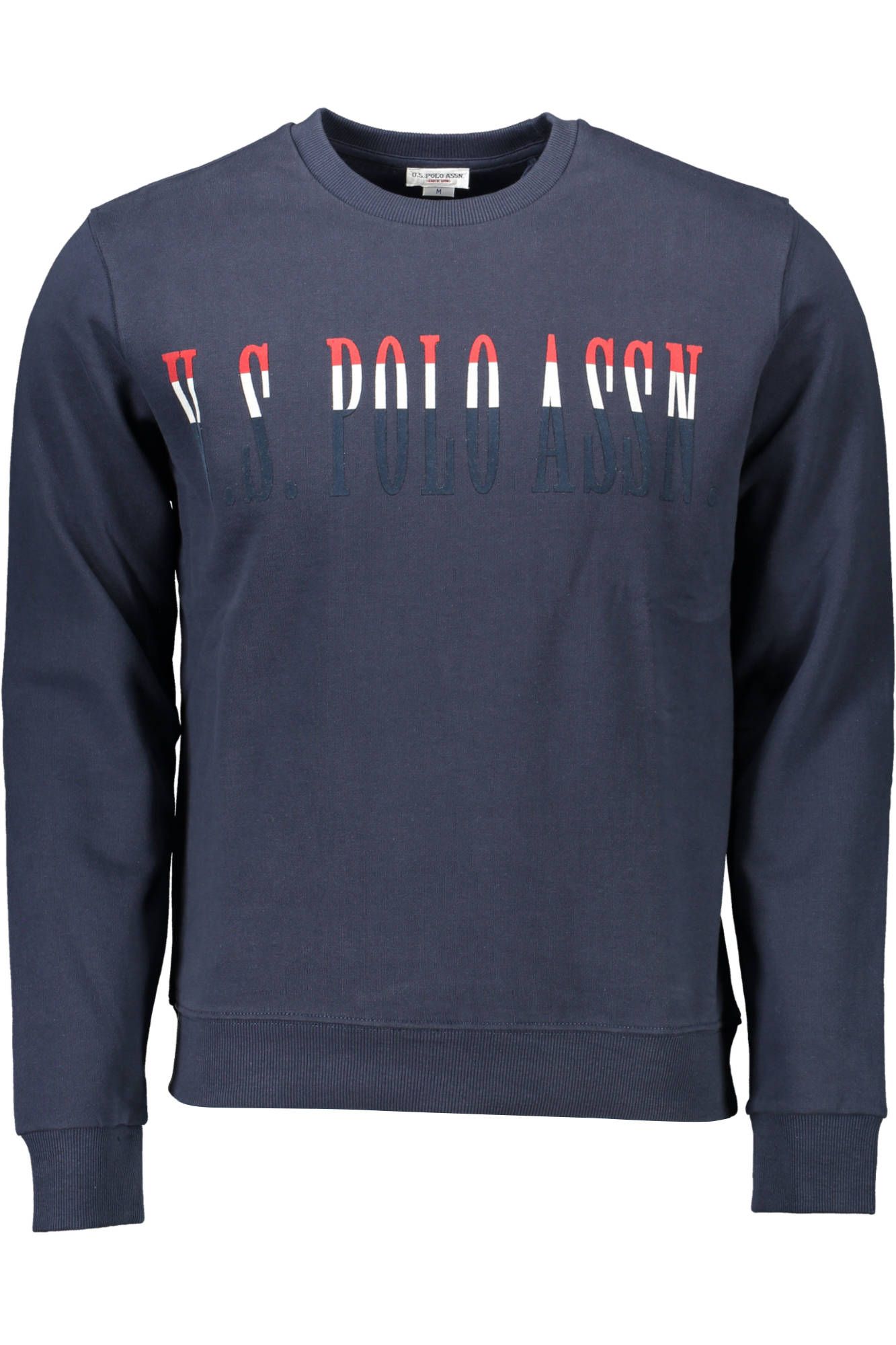 Pulover albastru din bumbac pentru bărbați US POLO ASSN.