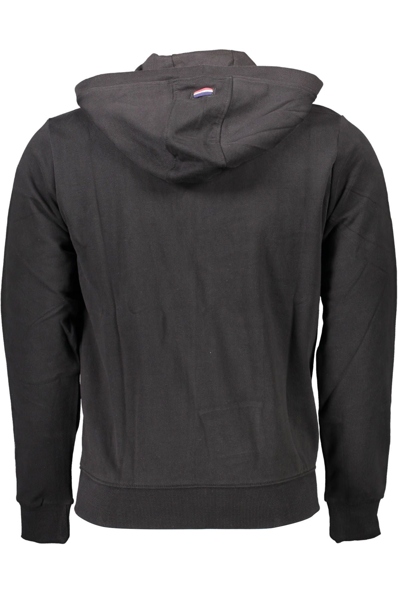 Pulover negru din bumbac pentru bărbați US POLO ASSN.