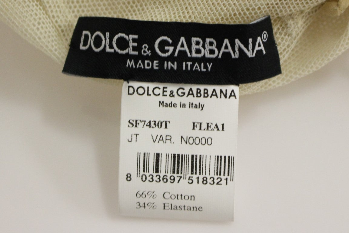 Dolce & Gabbana Elegante beige Tanktop-Bluse