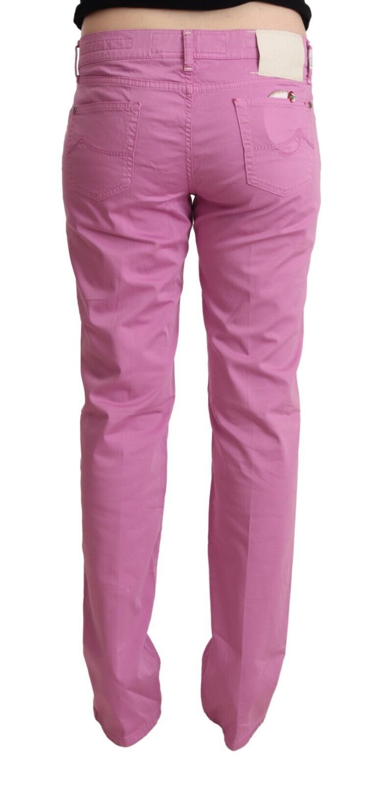 Jacob Cohen Elegante, konische Jeans aus rosa Denim