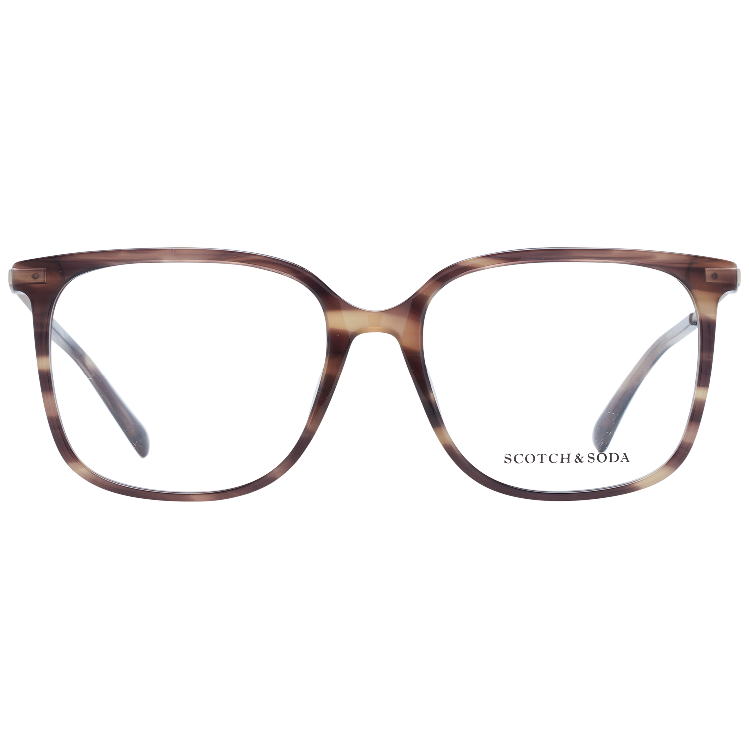 Scotch & Soda – Schicke, quadratische Brillenfassungen aus Acetat