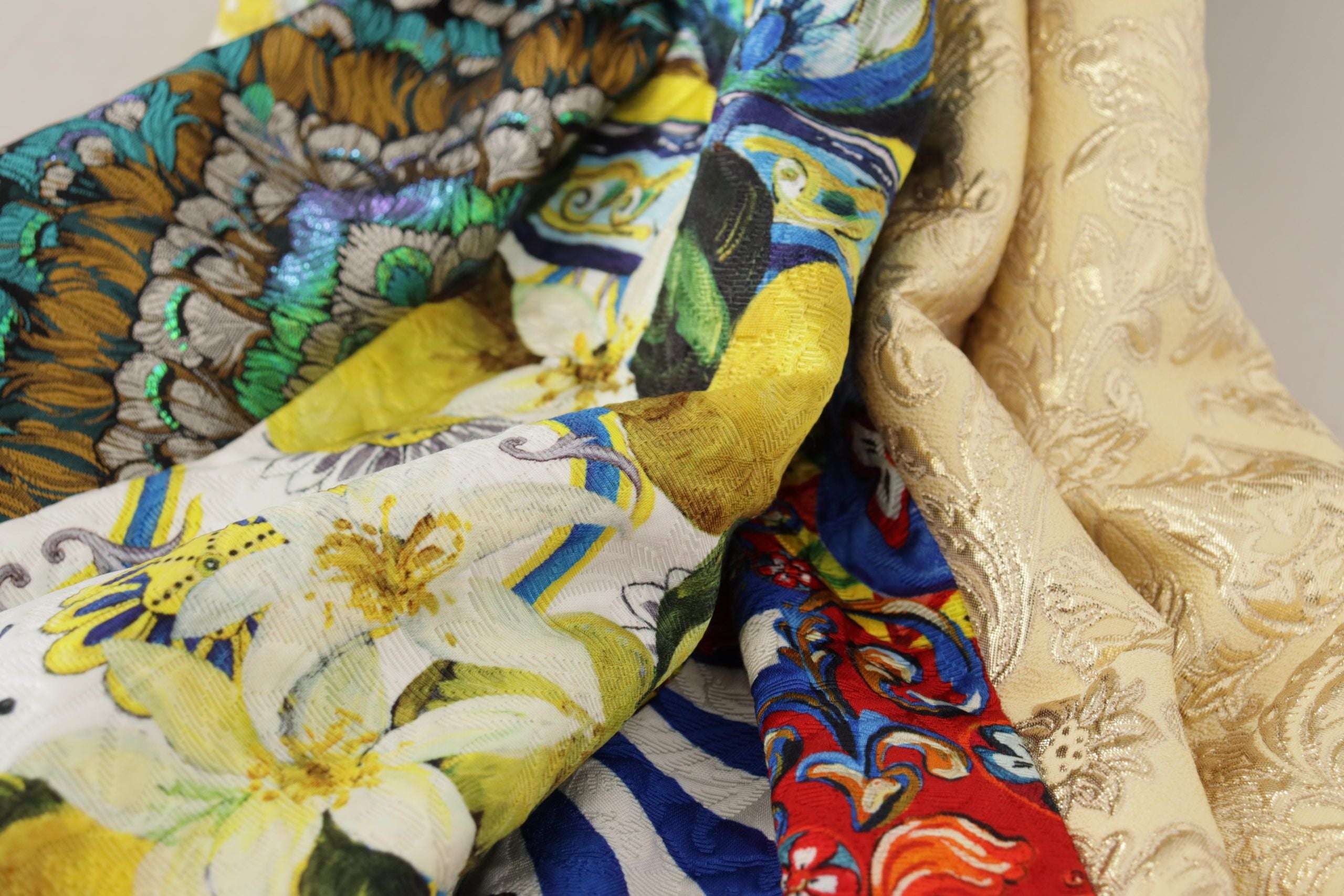 Dolce & Gabbana Maxirock mit hoher Taille und sizilianischen Mustern