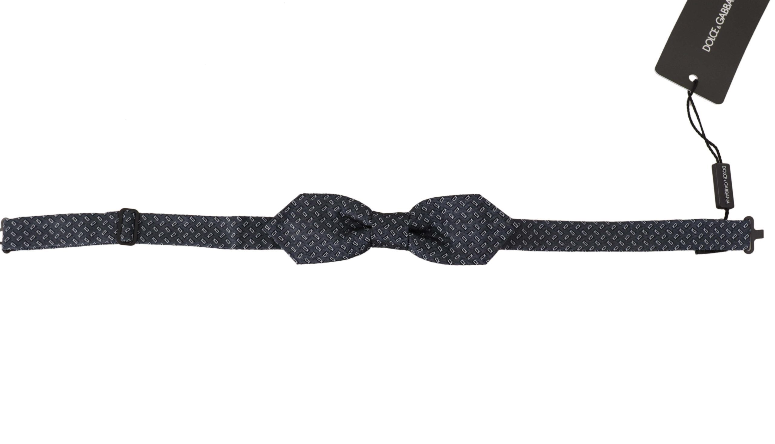 Papion elegant din mătase cu buline Dolce & Gabbana