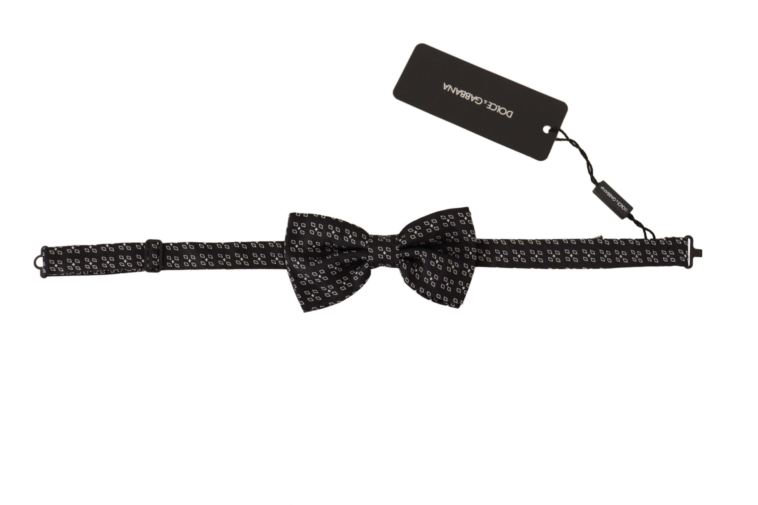 Papion elegant din mătase cu buline Dolce & Gabbana