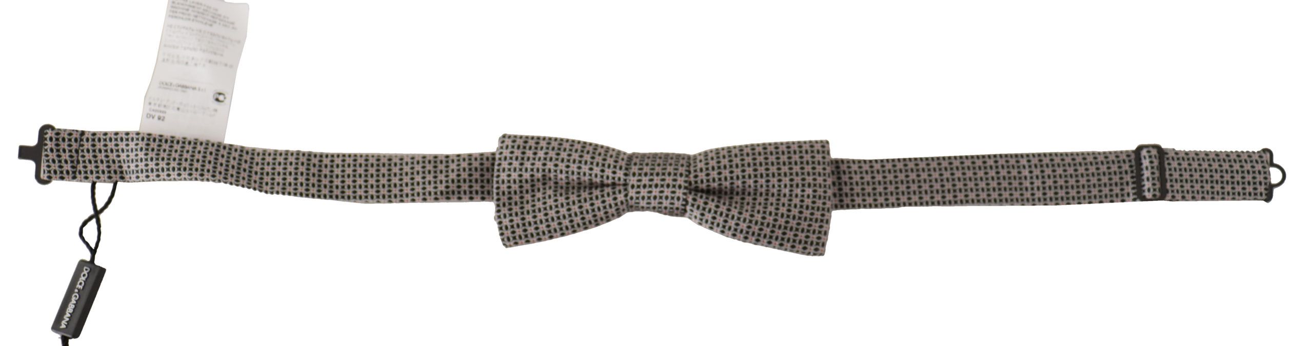 Papion elegant din mătase neagră Dolce & Gabbana