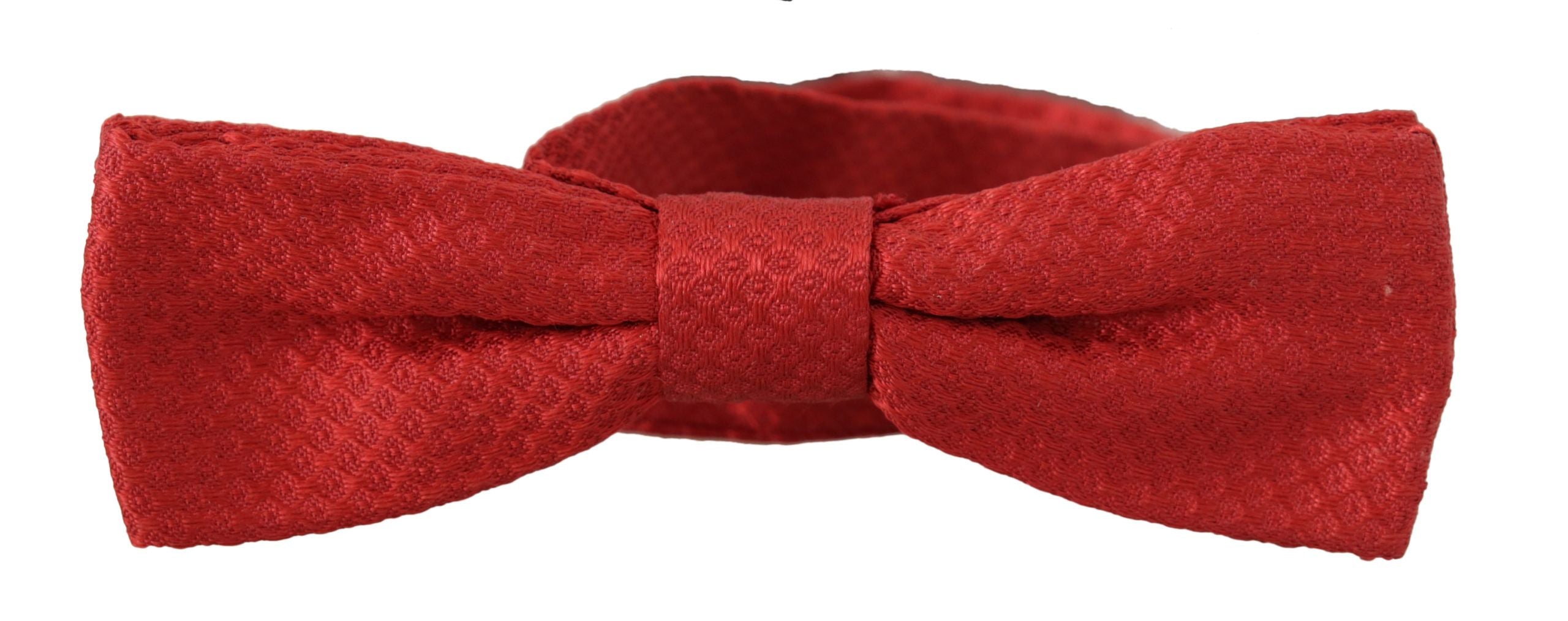 Papion elegant din mătase roșie Dolce & Gabbana