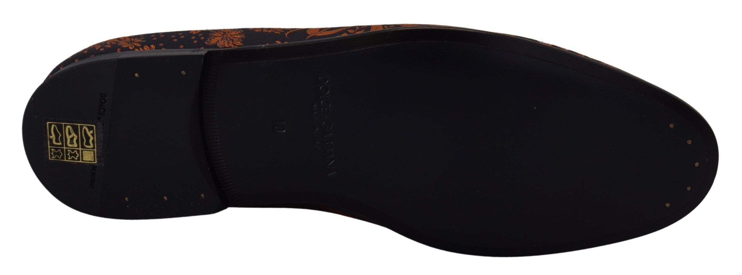 Dolce & Gabbana – Elegante Slip-On-Loafer mit Blumenmuster