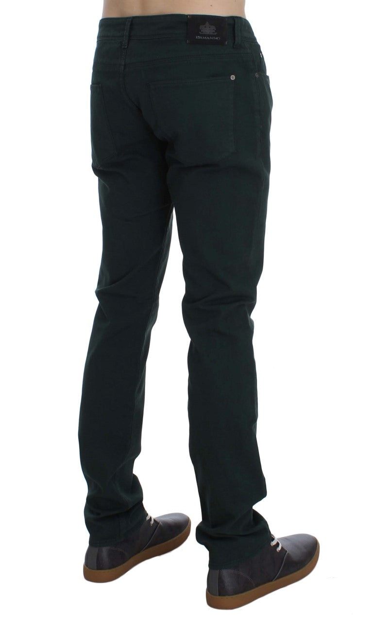 Ermanno Scervino Schicke grüne Jeans mit geradem Schnitt