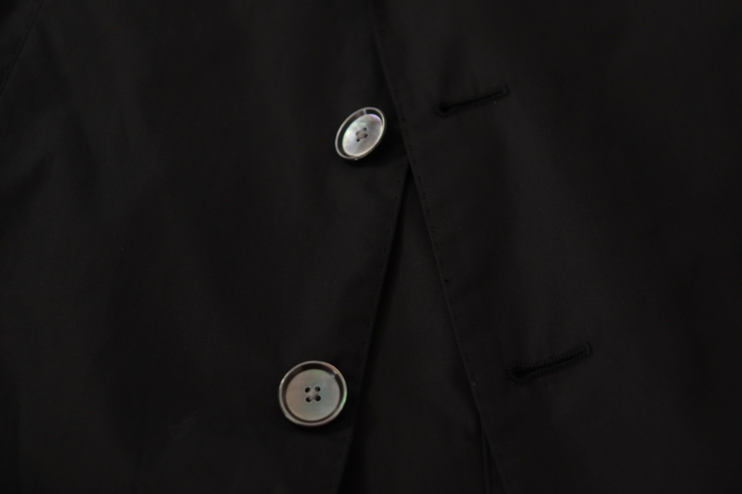 Dolce & Gabbana Eleganter Taormina-Blazer aus schwarzer Baumwolle