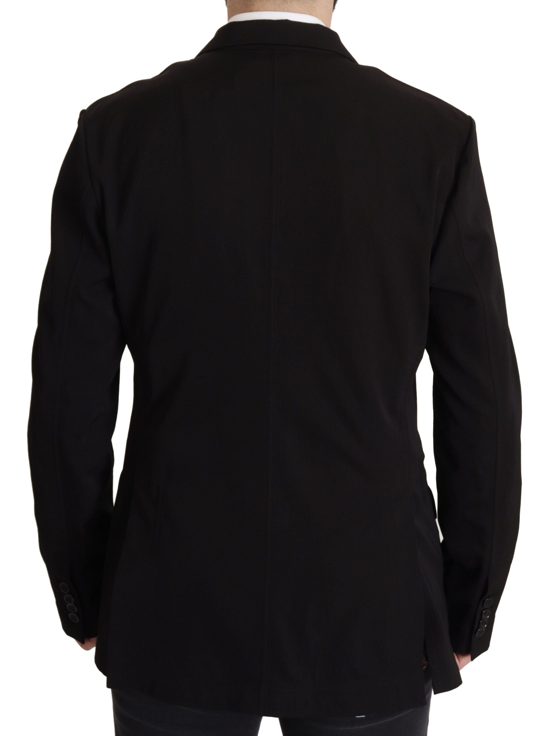 Dolce & Gabbana Elegante einreihige Jacke aus Schurwolle