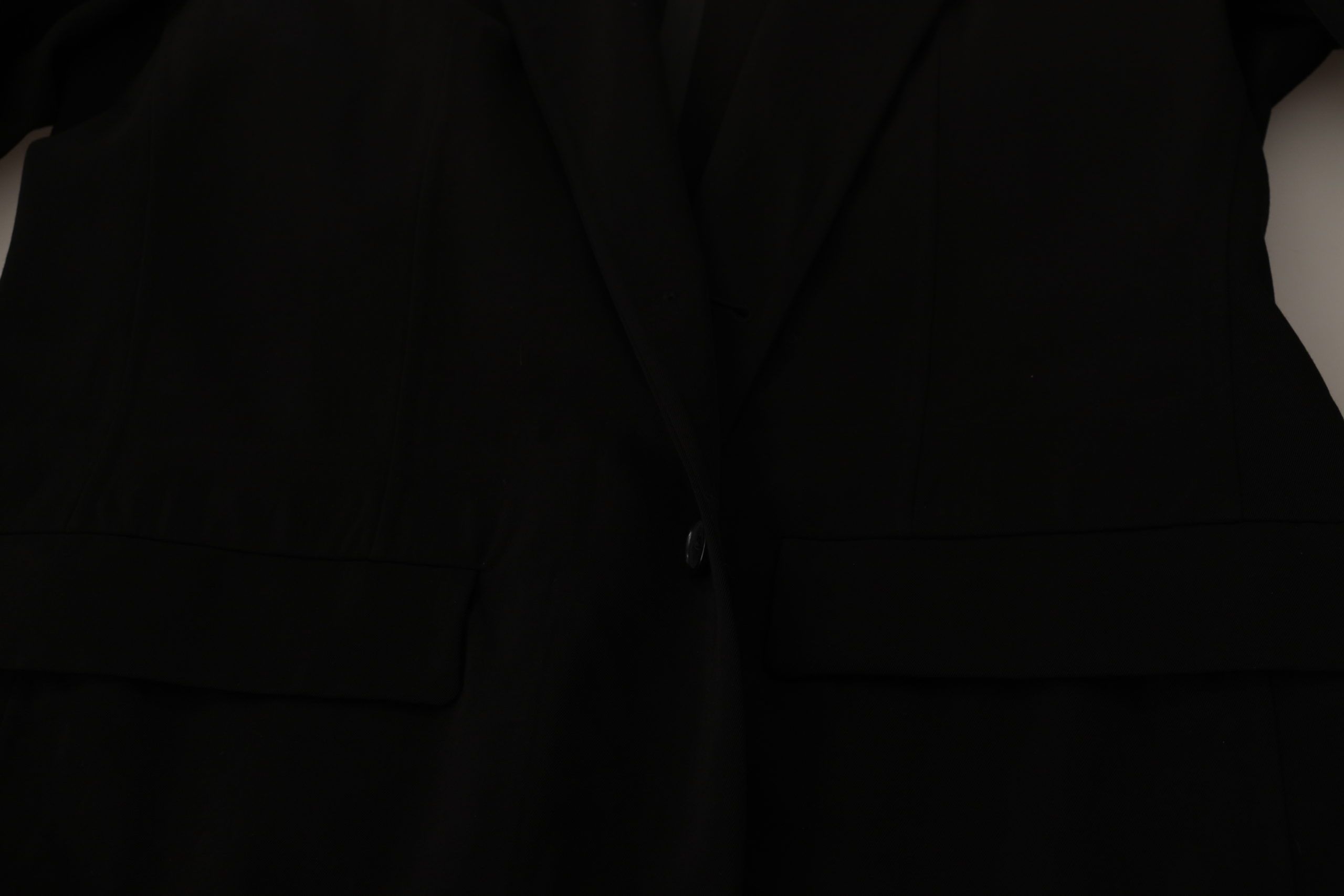 Dolce & Gabbana Elegante einreihige Jacke aus Schurwolle