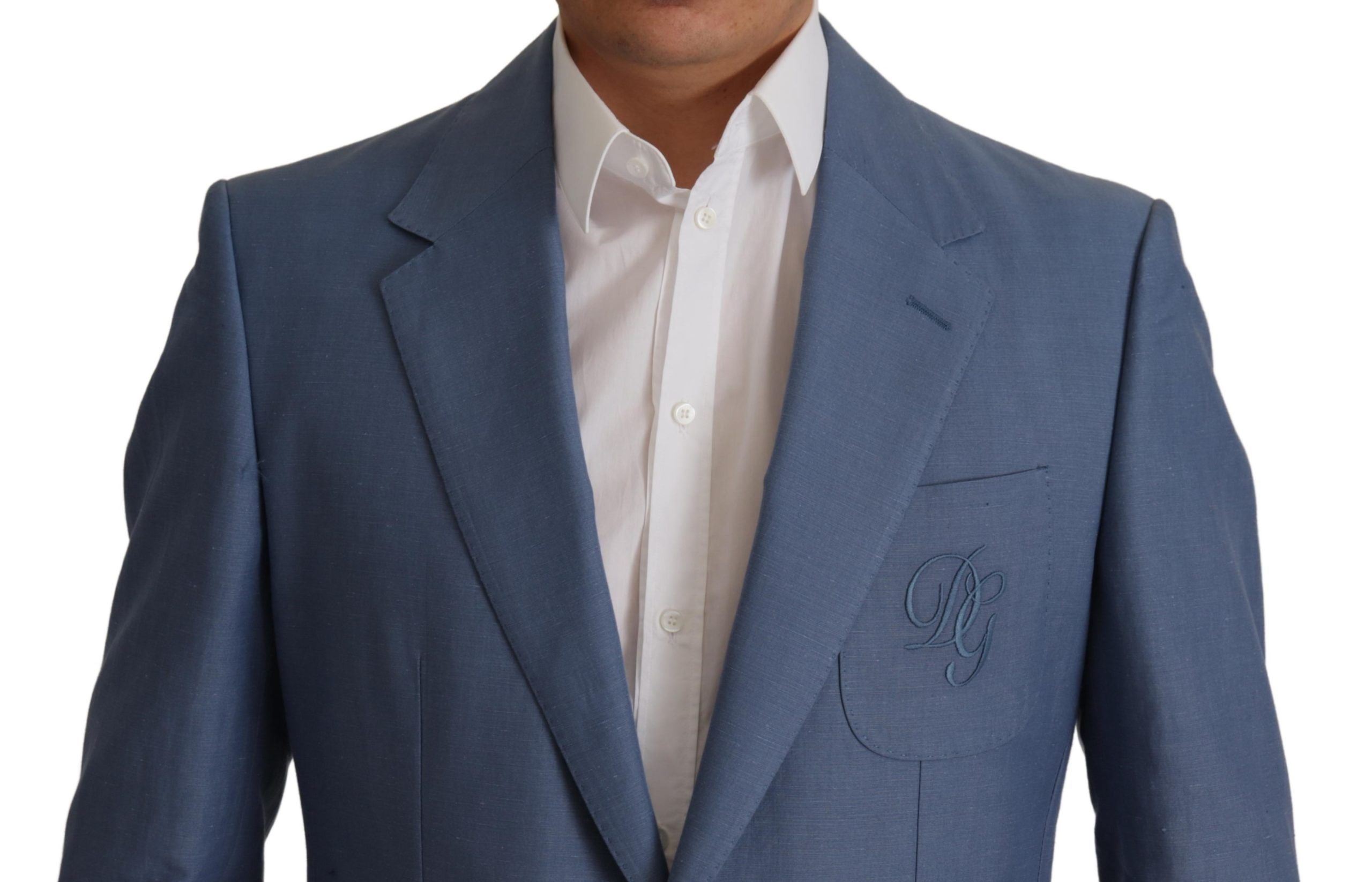 Dolce & Gabbana Elegante einreihige Leinenjacke
