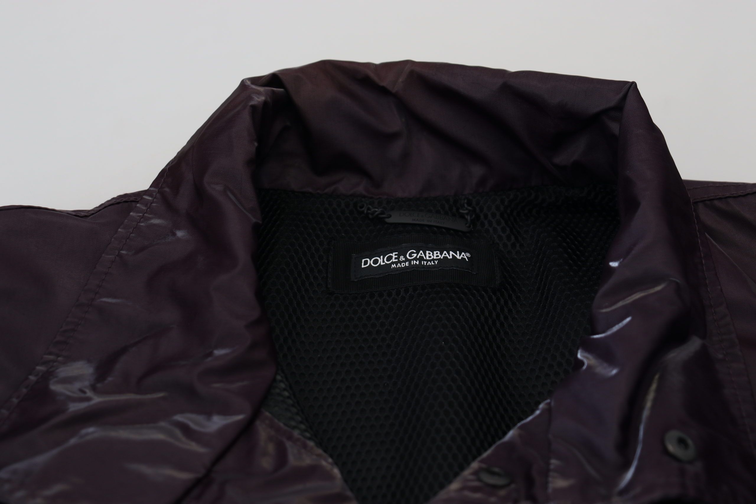 Jachetă elegantă mov de motociclist Dolce & Gabbana
