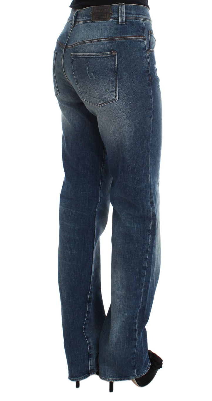Ermanno Scervino Chic Slim Fit, gerades Bein, Eleganz