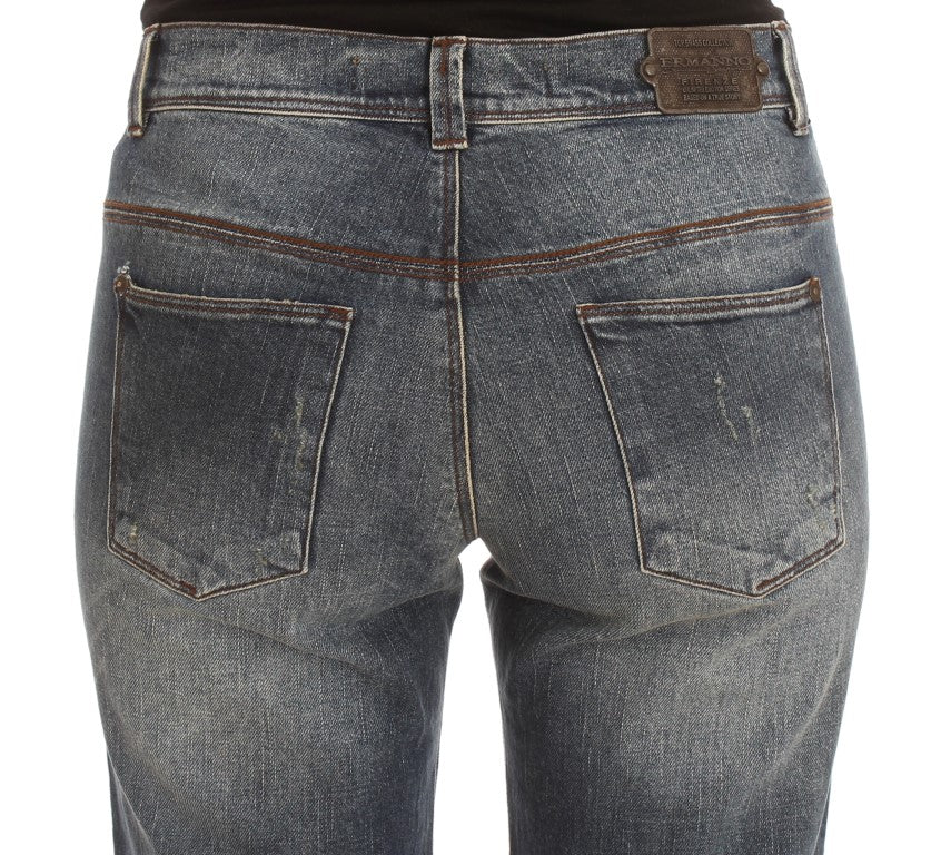 Ermanno Scervino Chic Slim Fit, gerades Bein, Eleganz