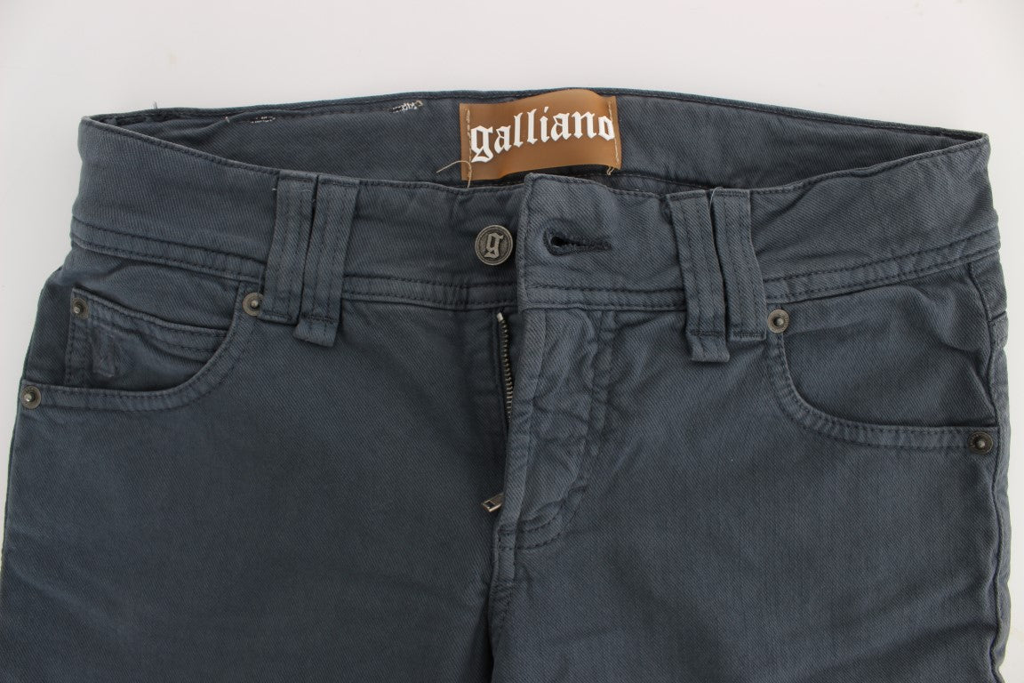 John Galliano Elegante Slim Fit Bootcut-Jeans