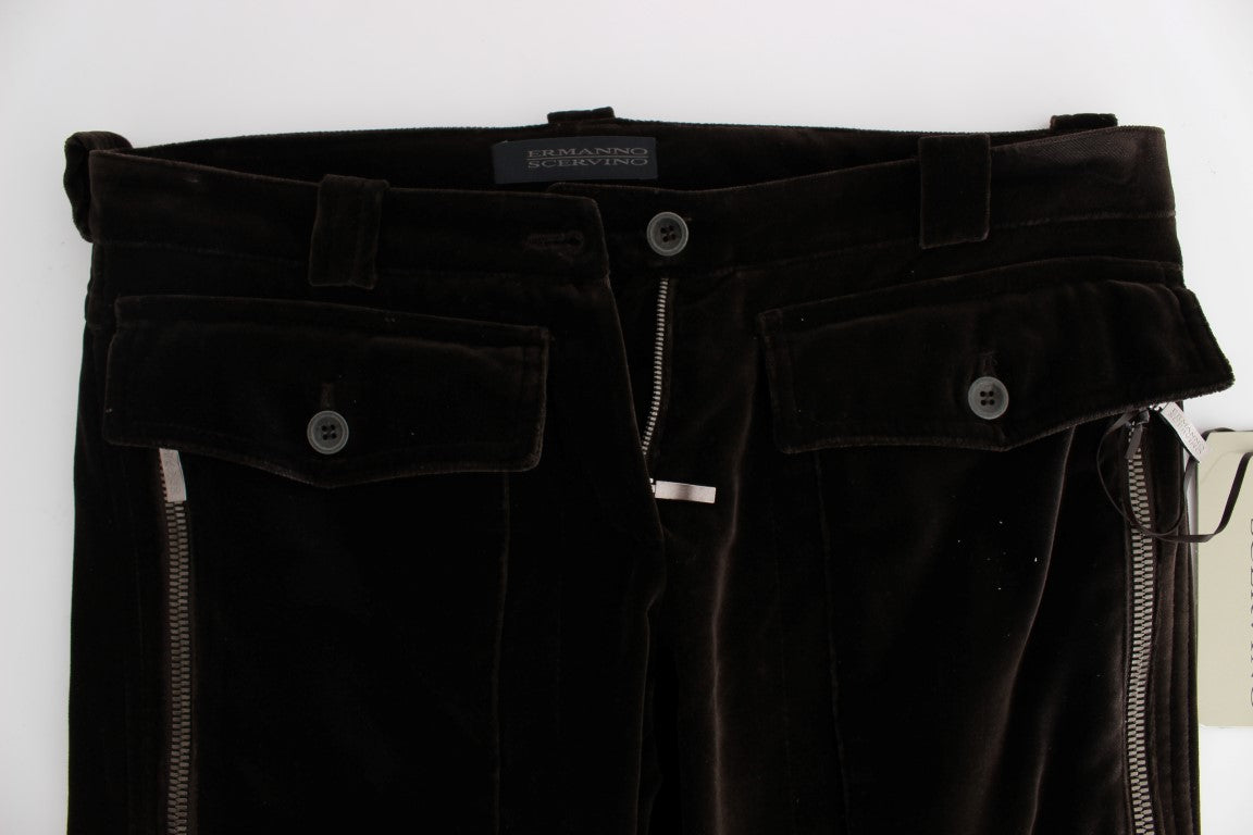 Ermanno Scervino Slim Fit-Hose aus italienischer Baumwolle