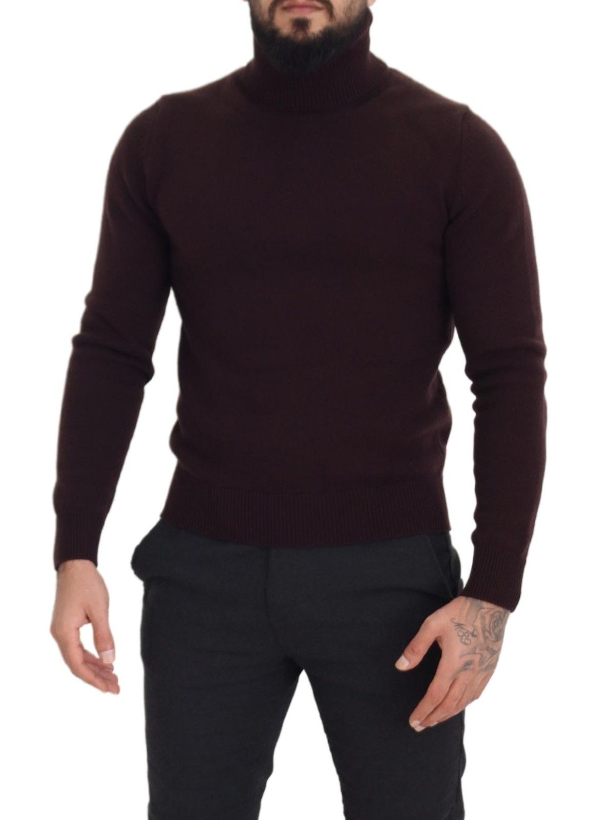 Dolce & Gabbana Eleganter Rollkragenpullover aus Wolle
