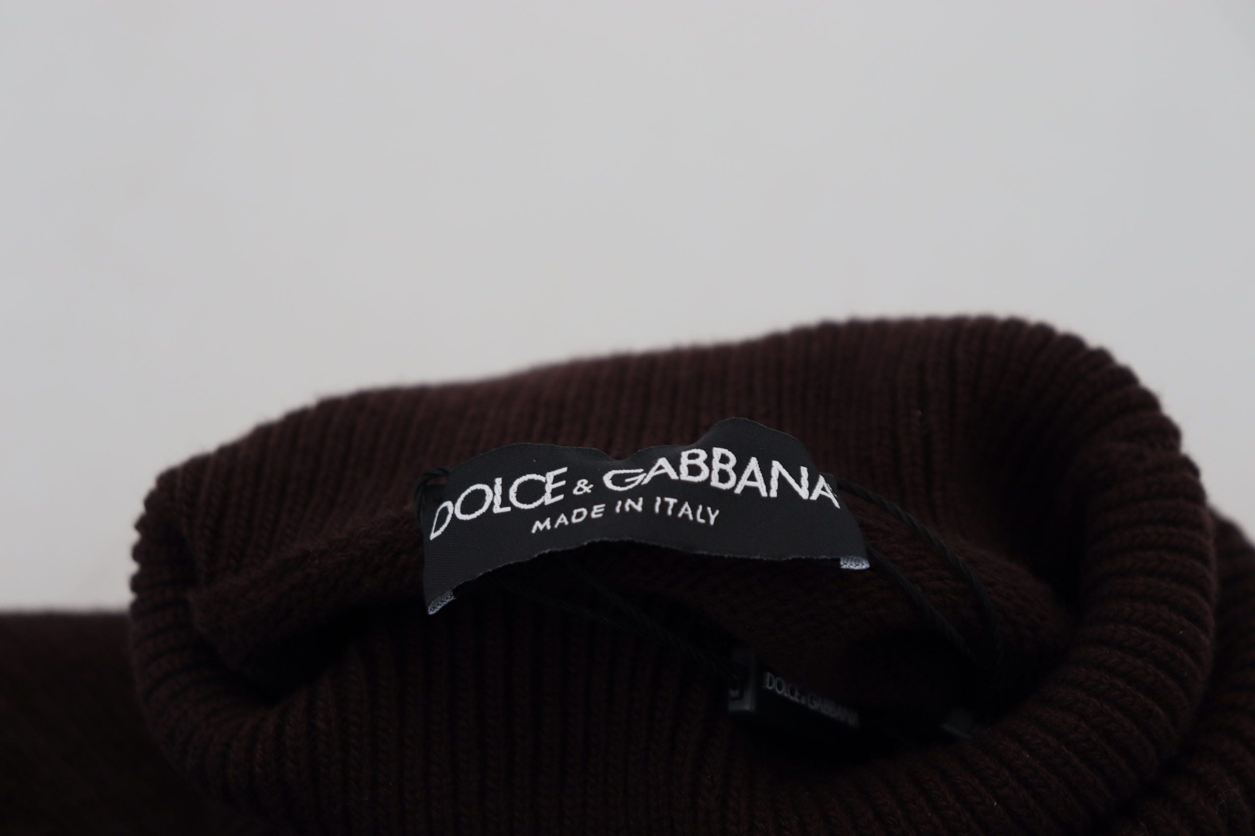 Dolce & Gabbana Eleganter Rollkragenpullover aus Wolle