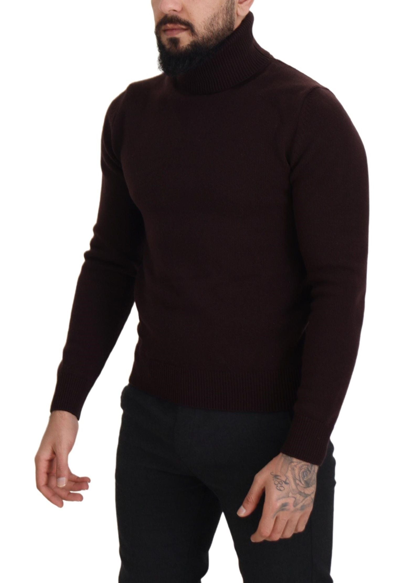 Dolce & Gabbana Eleganter Rollkragenpullover aus Wolle