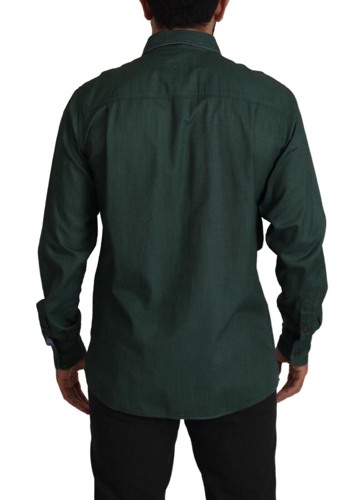 Dolce & Gabbana Emerald Elegance Slim Fit Freizeithemd