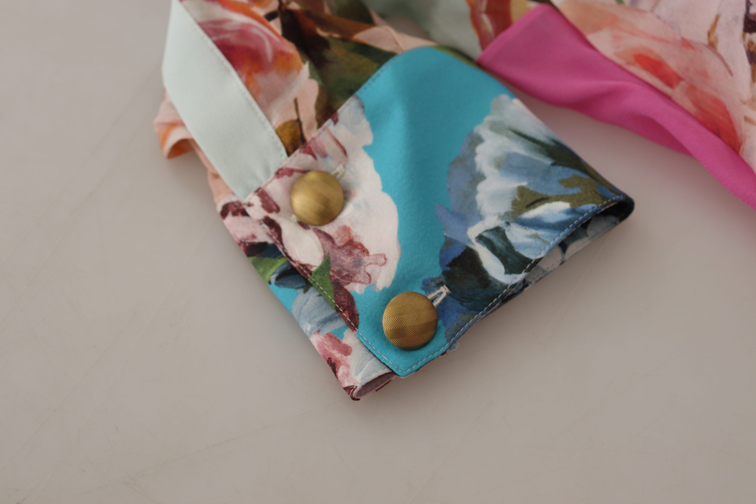 Bluză elegantă din mătase cu imprimeu floral Dolce & Gabbana