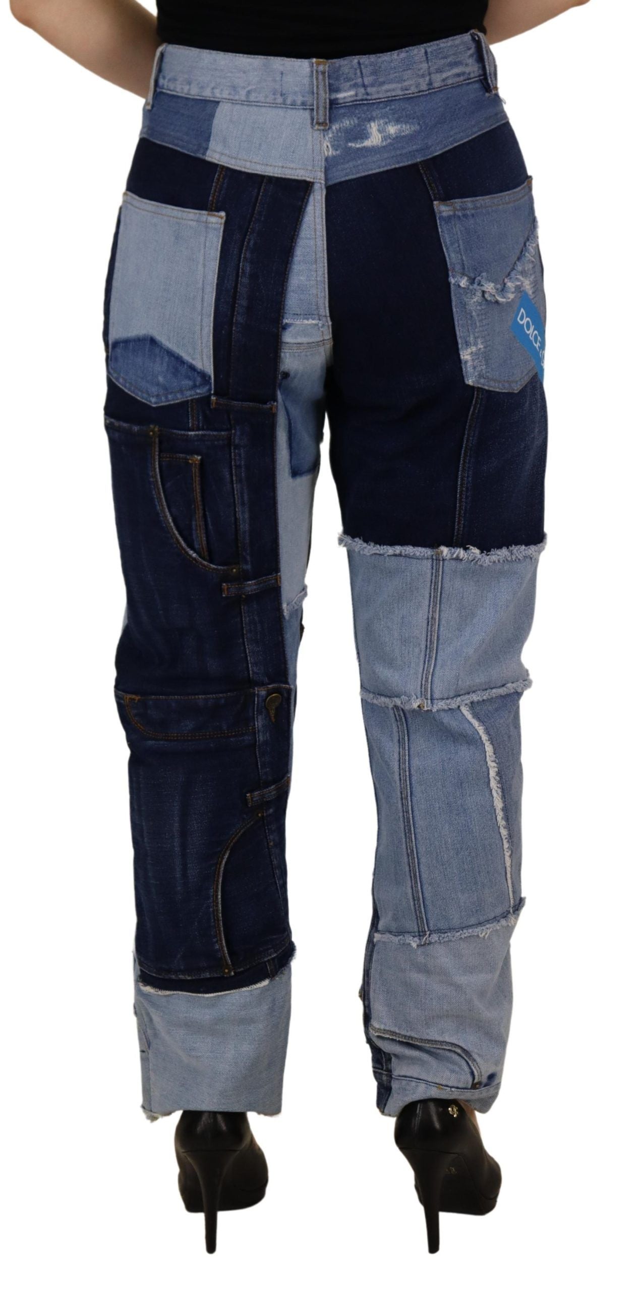 Dolce & Gabbana – Skinny Couture-Jeans mit hoher Taille