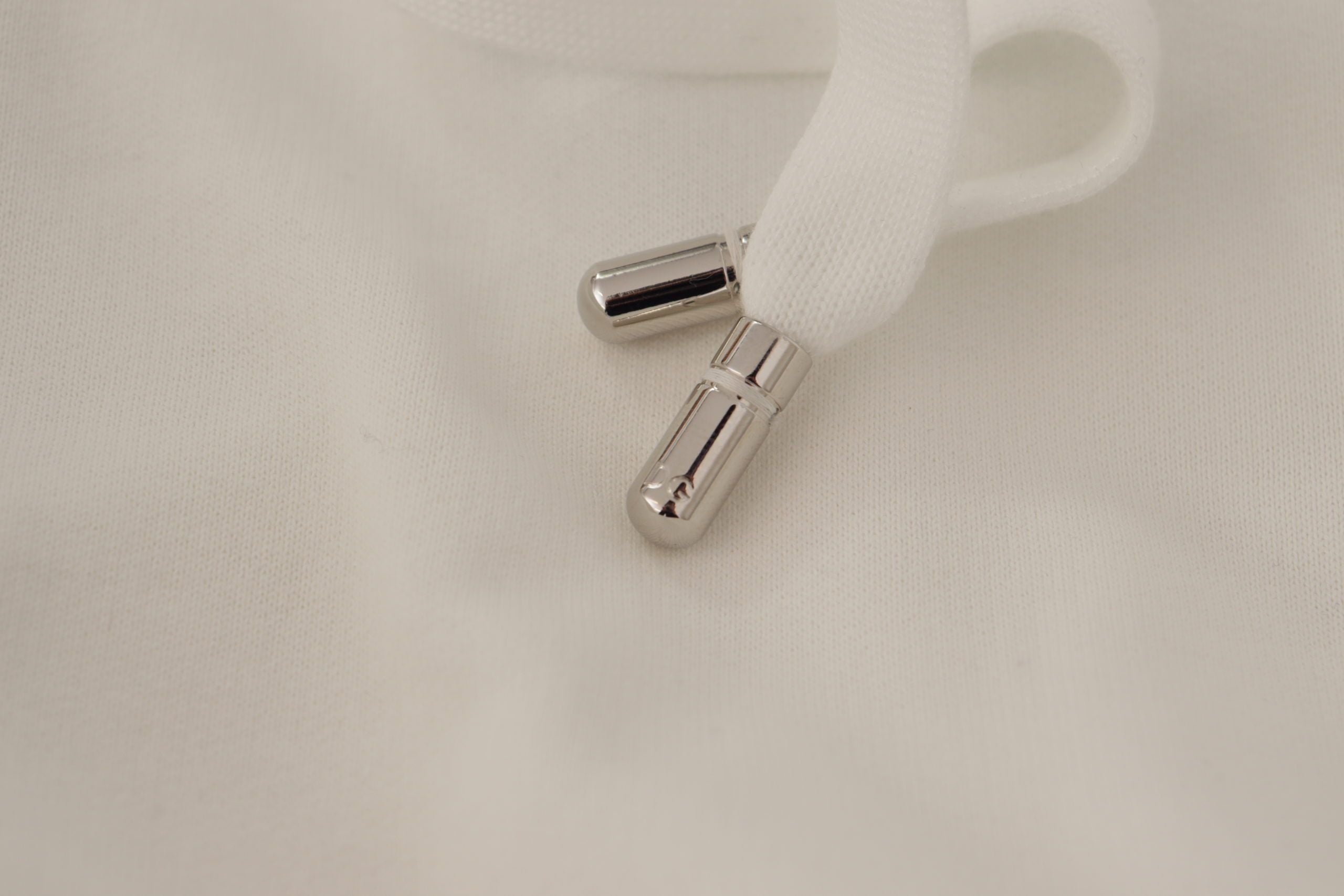 Dolce & Gabbana Schicker weißer Kapuzenpullover