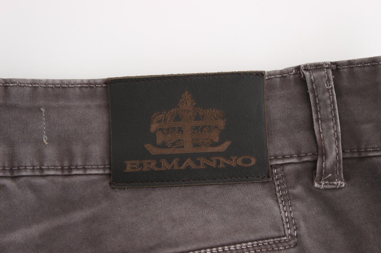 Ermanno Scervino Schicke graue Slim-Leg-Jeans – Eleganz trifft Komfort