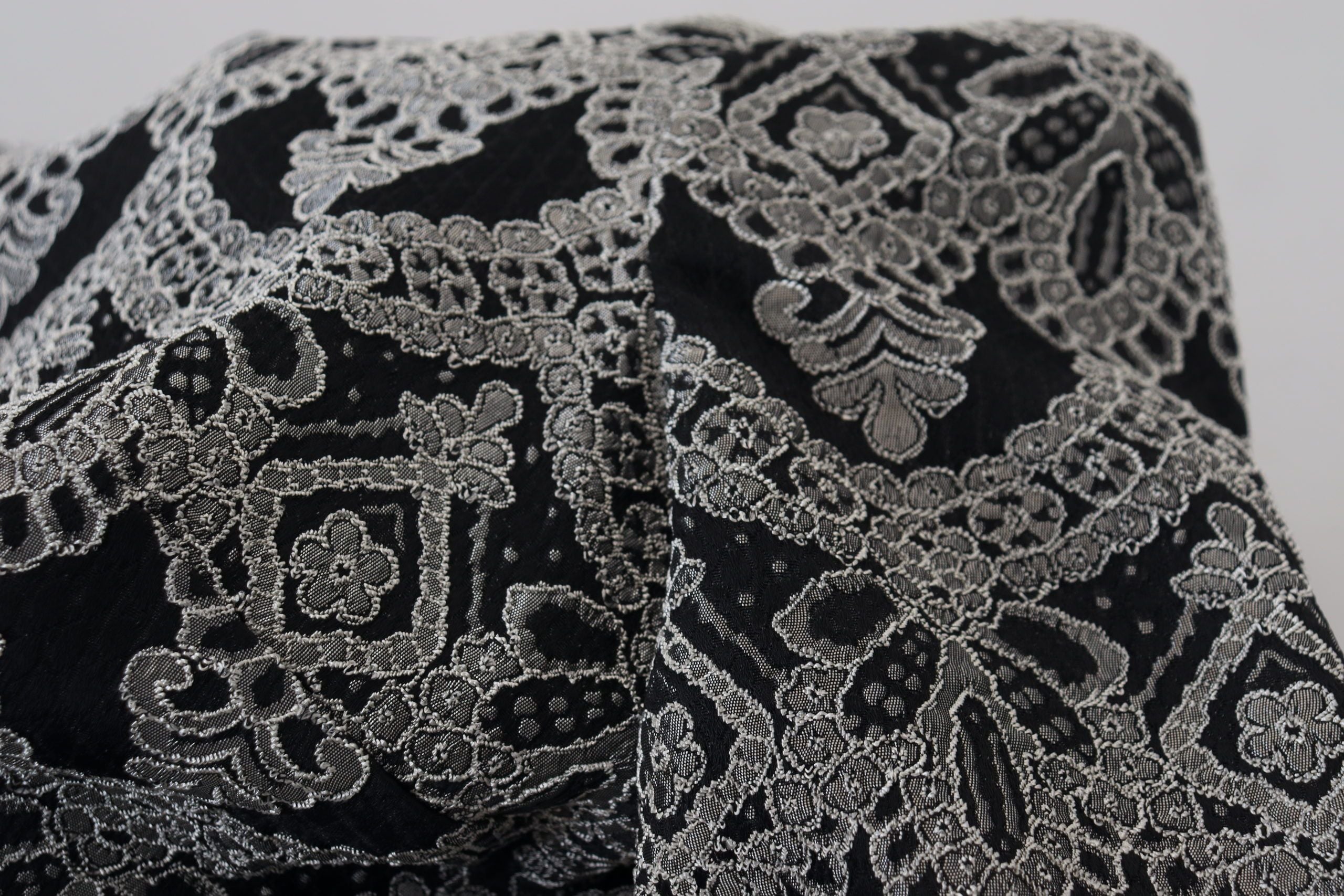 Rochie elegantă Dolce & Gabbana, model jacquard, mulată, tip mânecă scurtă