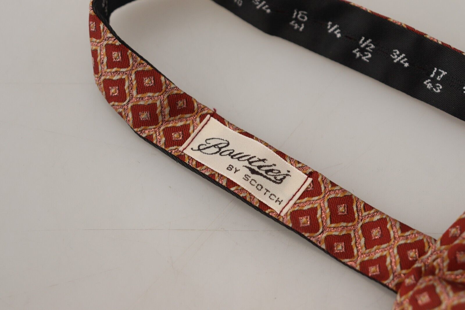 Papion exclusiv din mătase cu model Scotch & Soda