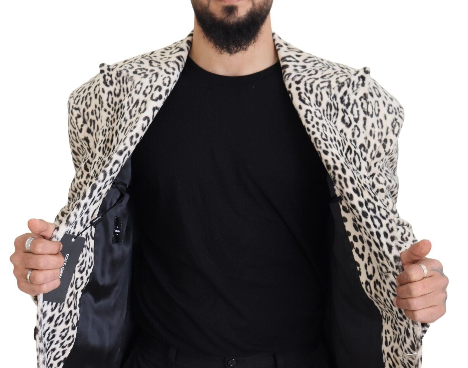 Dolce & Gabbana Eleganter weißer Slim-Fit-Blazer