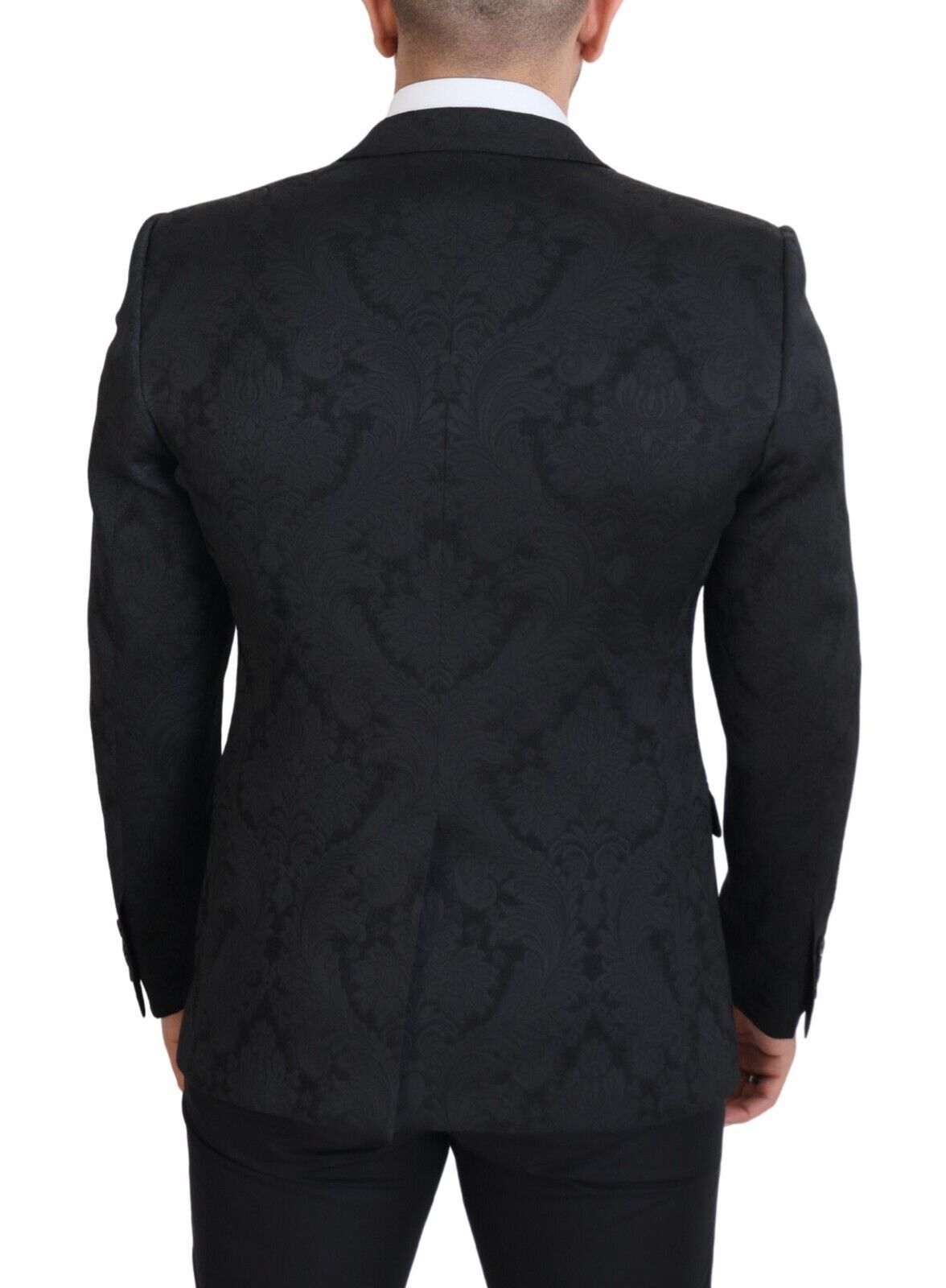 Dolce & Gabbana – Elegantes Ensemble aus schwarzer Martini-Anzugjacke und Weste