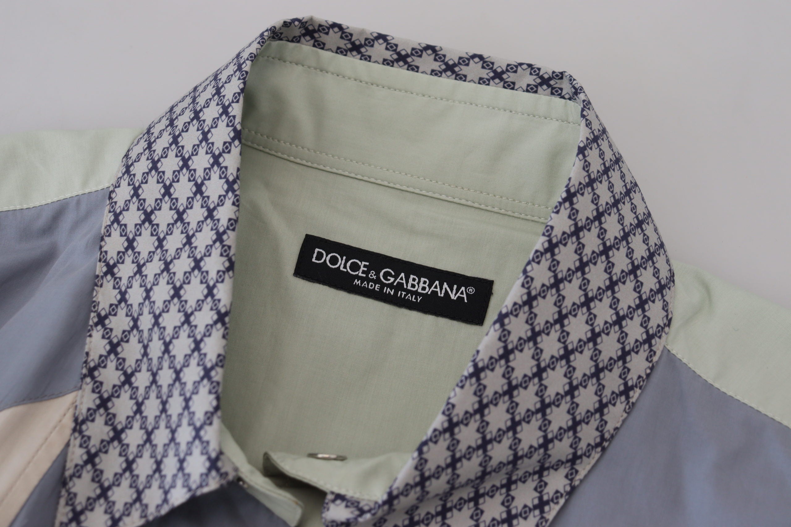 Dolce & Gabbana Mehrfarbiges Slim Fit Freizeithemd