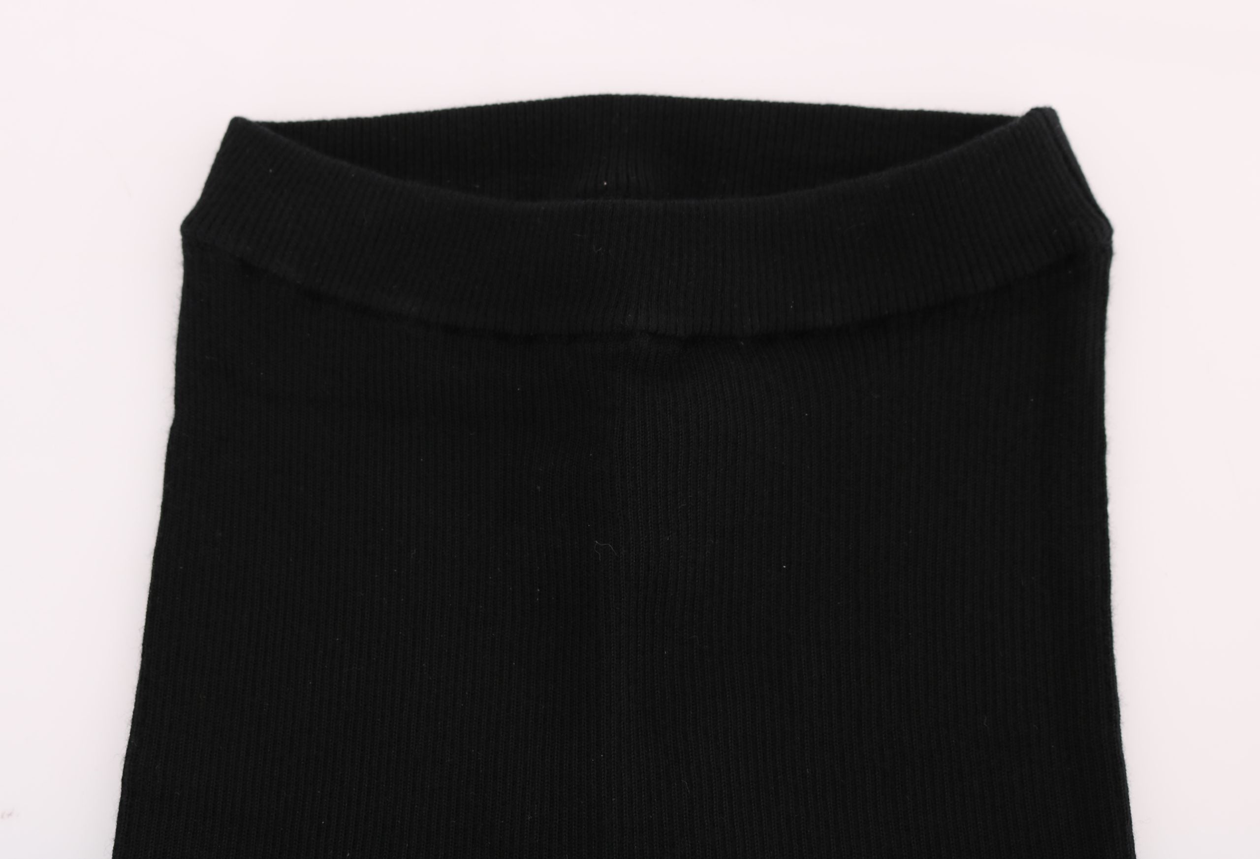 Dolce & Gabbana Elegante schwarze Kaschmirhose