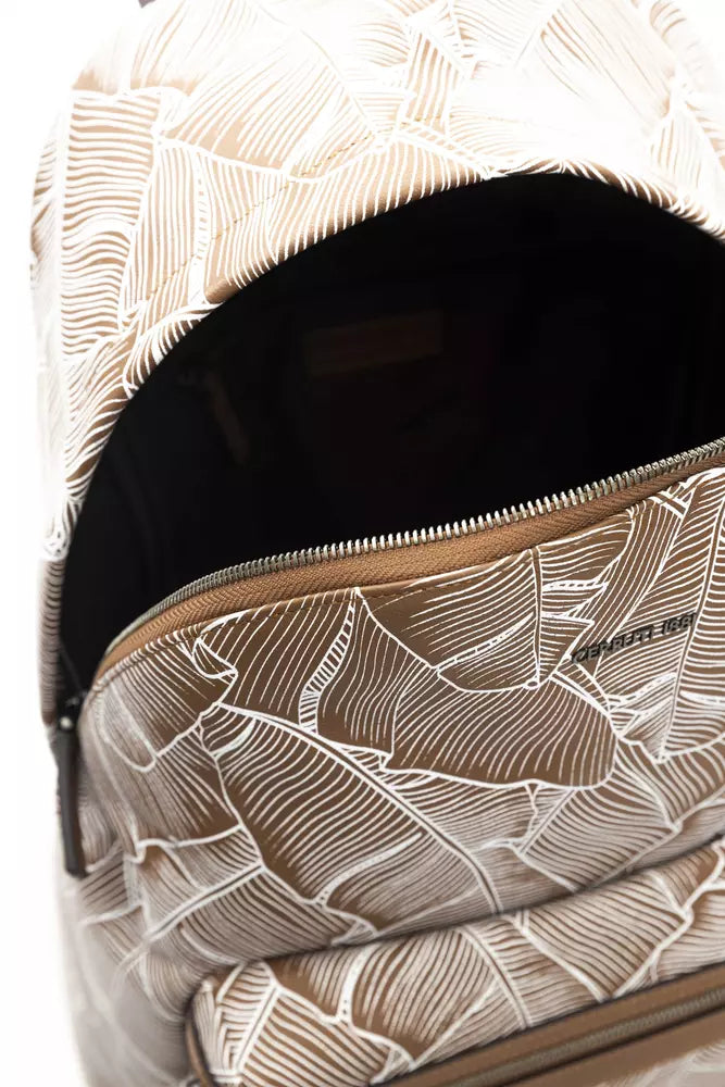 Cerruti 1881 Herrenrucksack aus braunem Leder